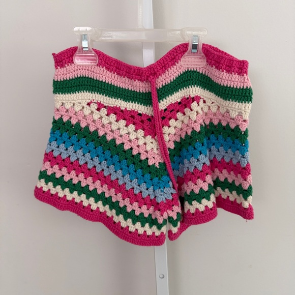 MC2 Saint Barth Other - MC2 saint barths GIRL CROCHET SHORTS size 6/10